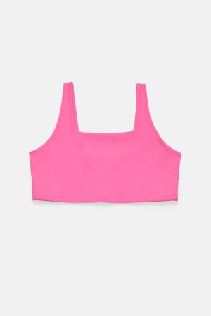 Dragonfruit Tommy Cropped Bra