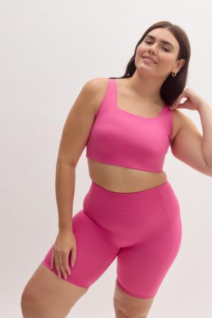 Dragonfruit Tommy Cropped Bra