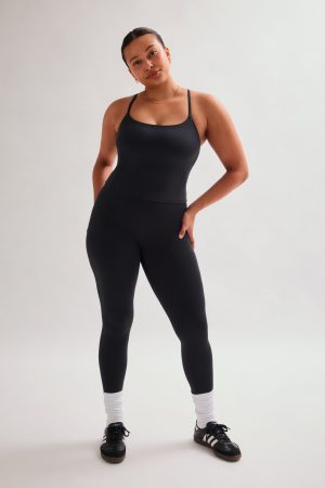 Black Willa Strappy Tank