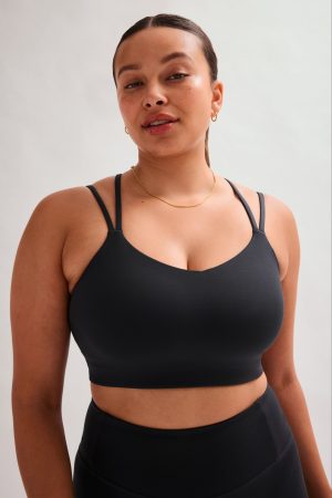 Black Noah Strappy Bra