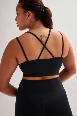Black Noah Strappy Bra