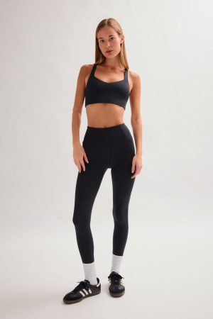 Black Riley Sweetheart Bra