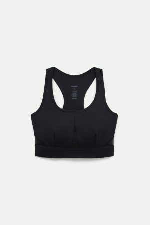 Black Paloma Mesh Bra