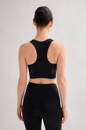 Black Paloma Mesh Bra