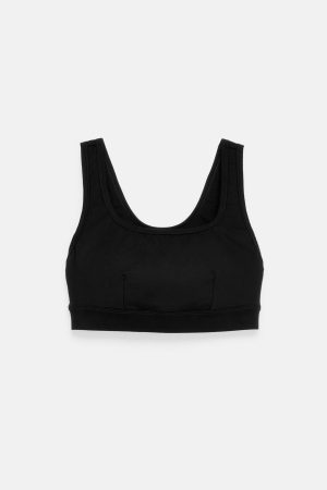 Black Holly Foldover Bra