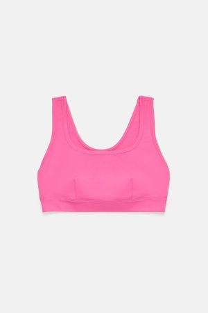 Dragonfruit Holly Foldover Bra