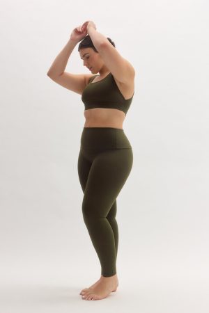 Eucalyptus Holly Foldover Bra