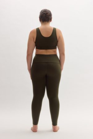 Eucalyptus Holly Foldover Bra