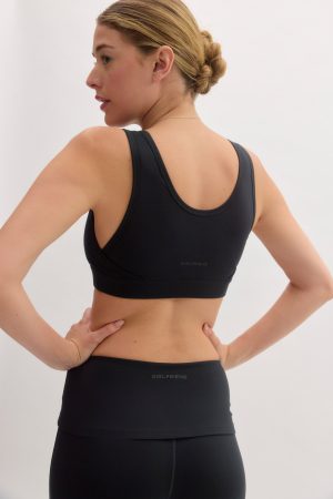 Black Holly Foldover Bra