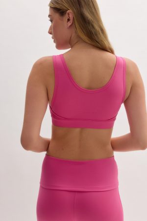 Dragonfruit Holly Foldover Bra