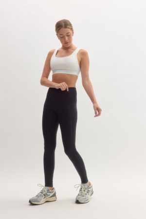 White Holly Foldover Bra