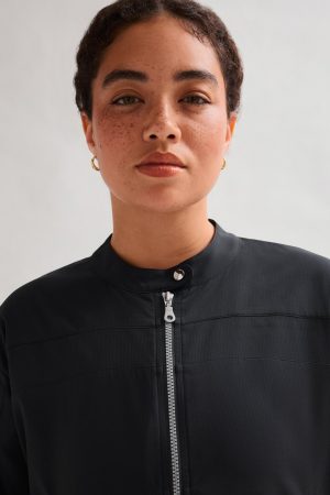 Black Vista Moto Jacket