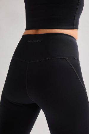Black Compressive High-Rise Legging
