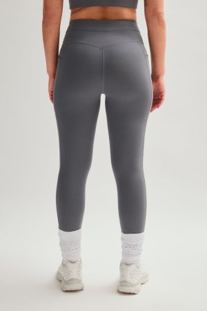 Moon Compressive Drawstring Pocket Legging