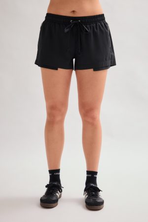 Black Vista Contrast Short