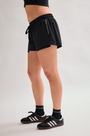 Black Vista Contrast Short