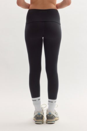 Black Foldover Legging