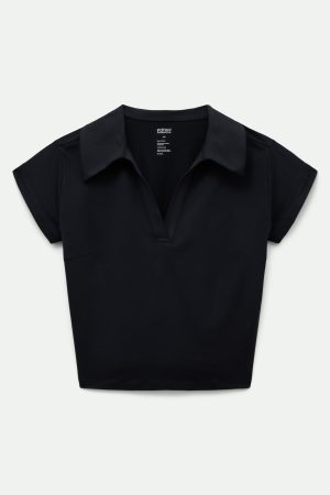 Black ReSet Polo Shirt
