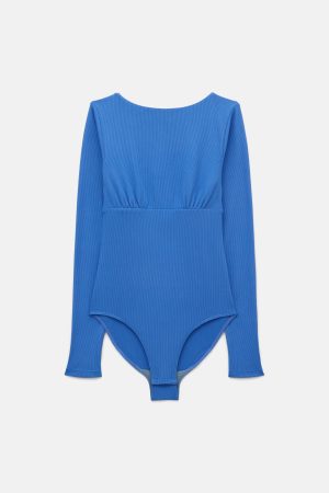 Cobalt Elena Long Sleeve Bodysuit