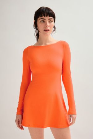 Crush Ava Long Sleeve Mini Dress