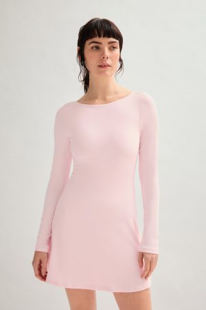 Gumdrop Ava Long Sleeve Mini Dress