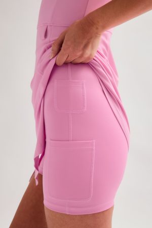 Mariposa Becca X Neck Dress